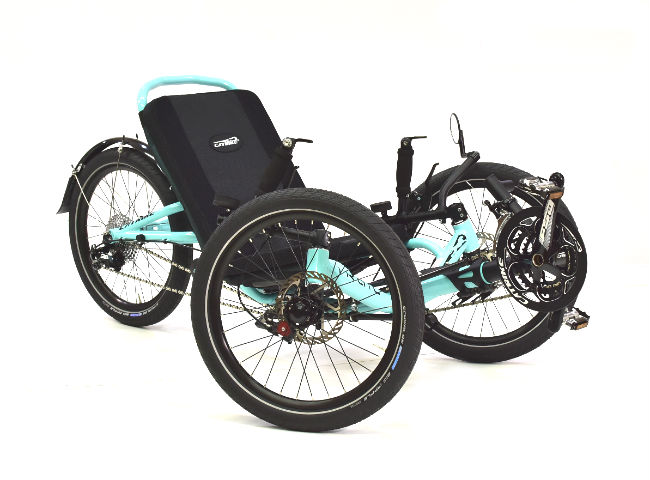 Catrike Trail Folding Recumbent Trike