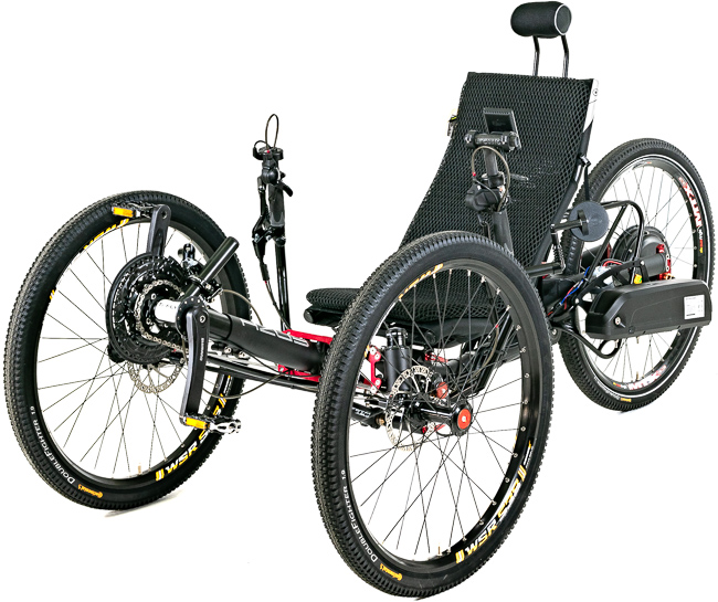 Azub Ti-FLY X Full Suspension Recumbent Trike