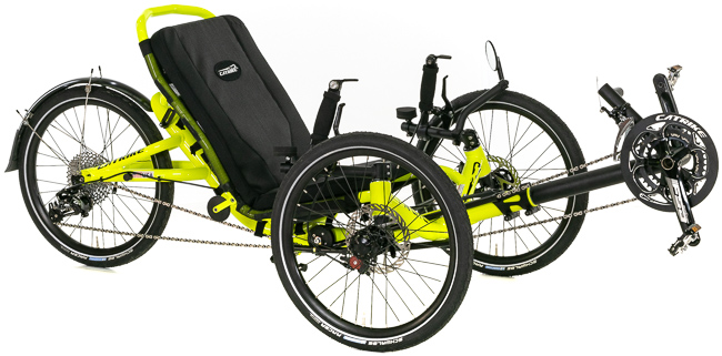 Catrike Trail Folding Recumbent Trike