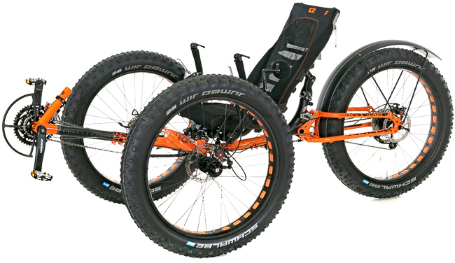 ICE Full Fat Folding Recumbent Trike