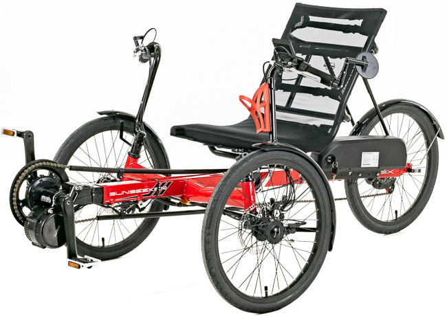 UTCustom Electro-Tad Electric Recumbent Trike