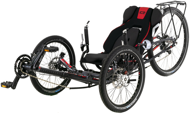 Arleigh's ICE Sprint X Tour Recumbent Trike