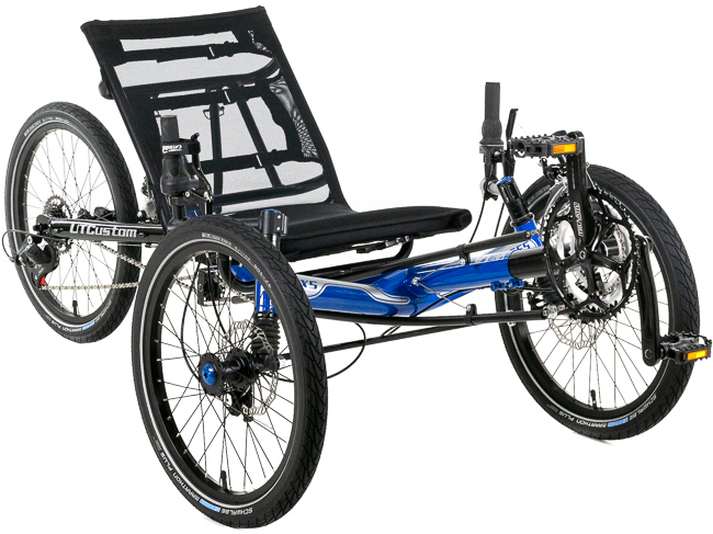 Joe's Full Suspension CXS Sport FS Recumbent Trike