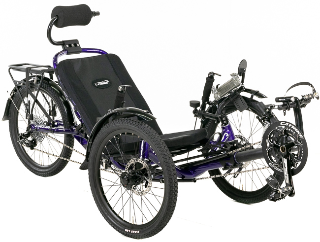 Melissa's Candy Purple Catrike Road AR Full Suspension Trike