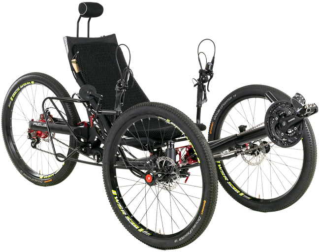 Azub Ti-FLY X Full Suspension Recumbent Trike