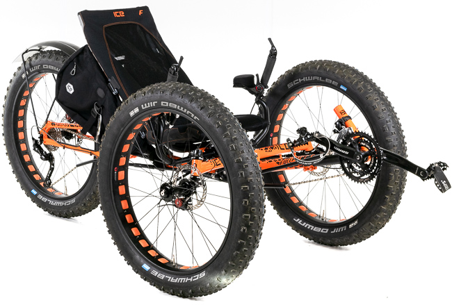 ICE Full Fat Folding Recumbent Trike