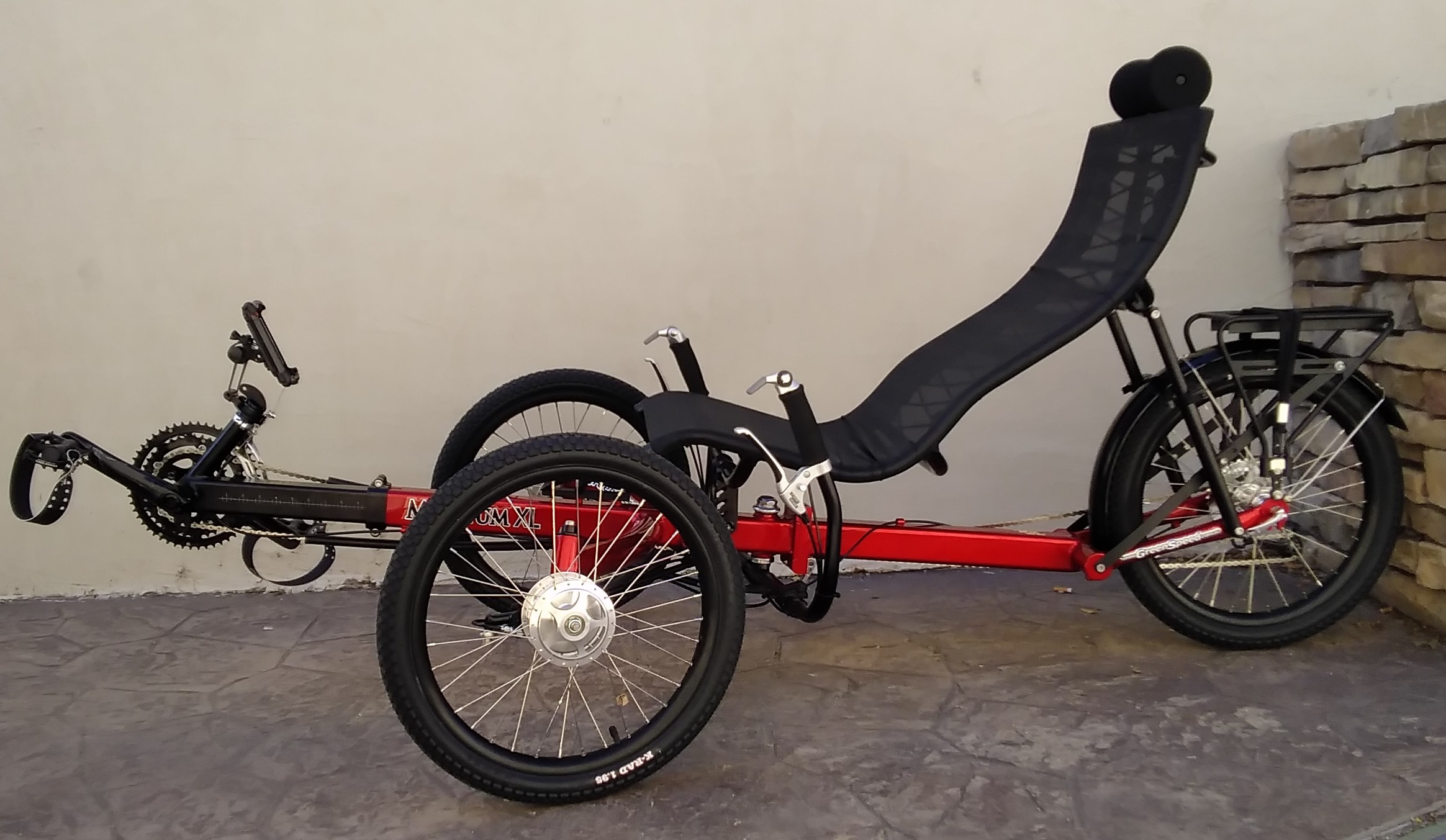 David's GreenSpeed Magnum XL Folding Trike