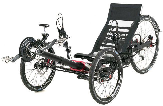 Azub Ti-FLY 26 Full Suspension Recumbent Trike