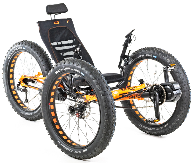 ICE Full Fat Folding Recumbent Trike