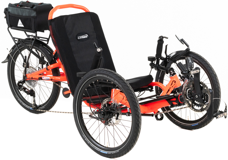 Catrike Trail Folding Recumbent Trike