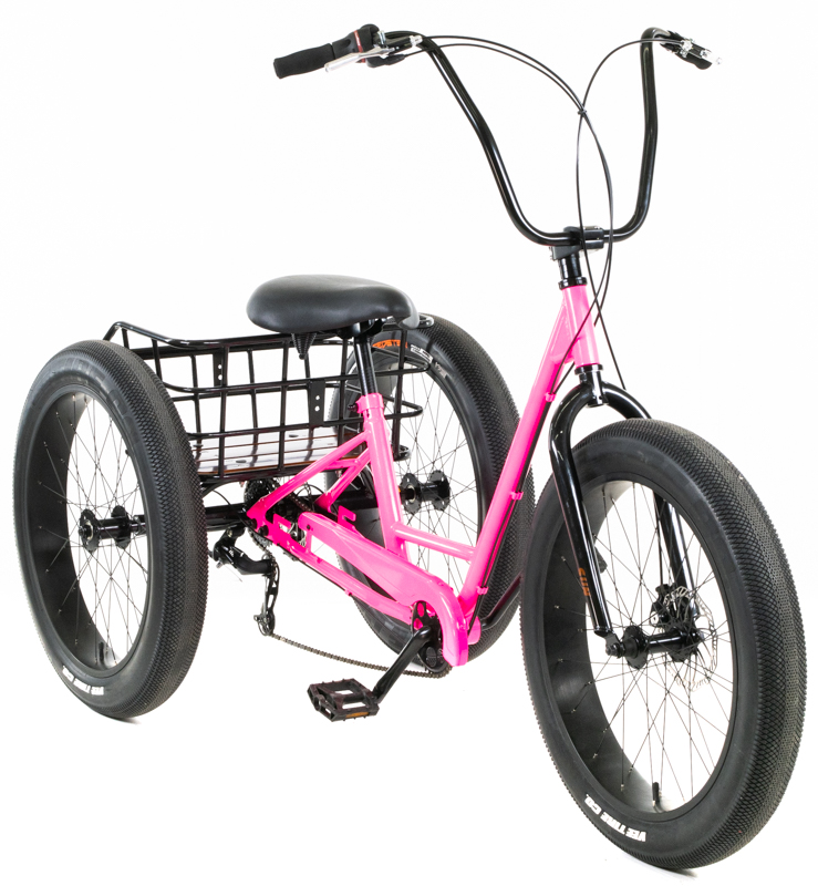 pink trike bike