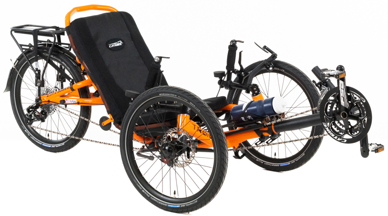 Catrike Trail Folding Recumbent Trike