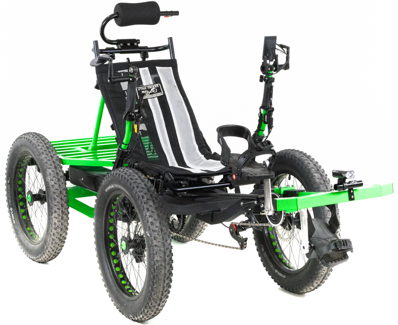 Revolution eQuad RWD RS - Pedal-Electric Hybrid Recumbent Quad