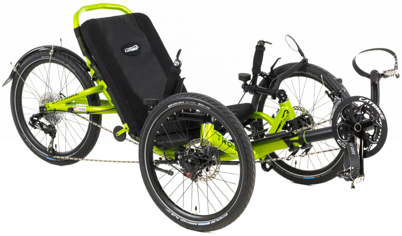 Catrike Trail Folding Recumbent Trike