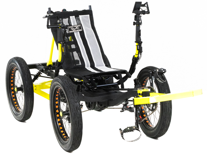 Revolution eQuad RWD RS - Pedal-Electric Hybrid Recumbent Quad