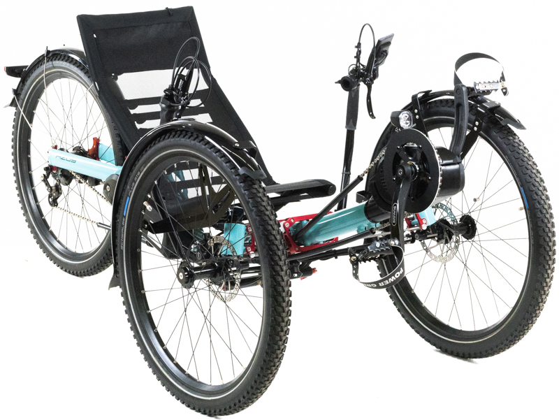 Azub Ti-FLY X Full Suspension Recumbent Trike