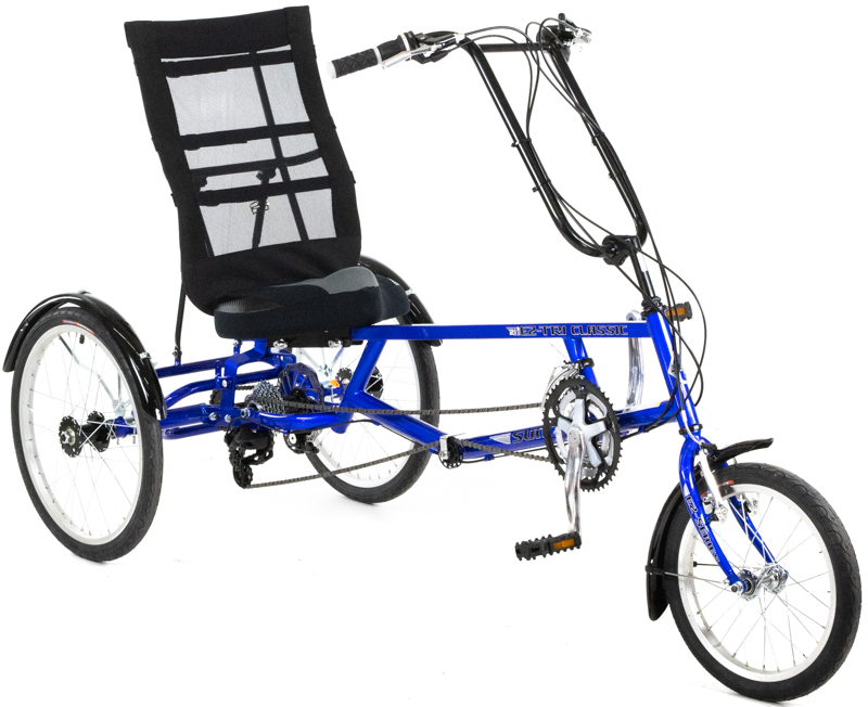 Sun EZ-Tri Classic SX Recumbent Delta Trike