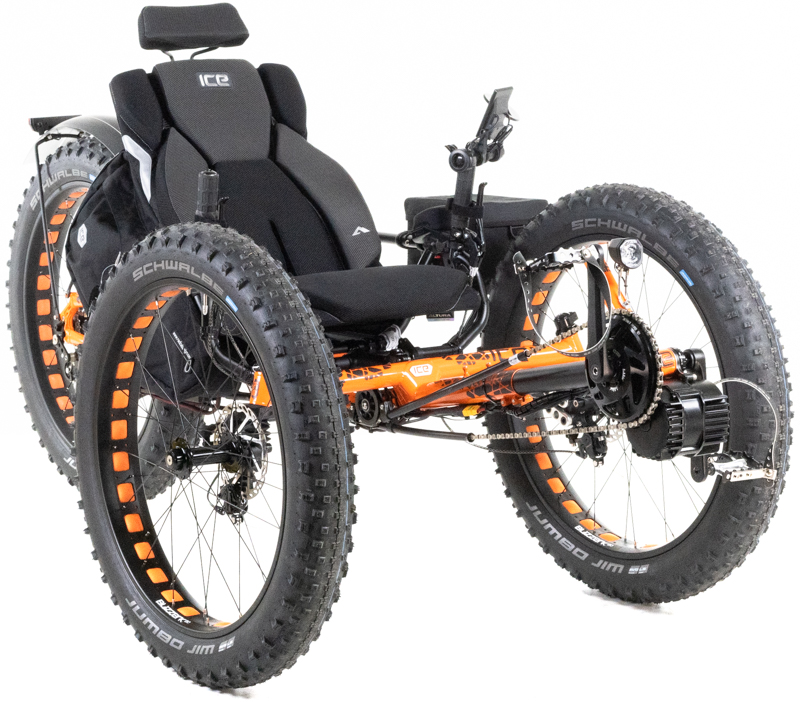 ICE Full Fat Folding Recumbent Trike