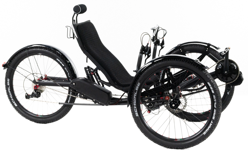 Azub Ti-FLY X Full Suspension Recumbent Trike