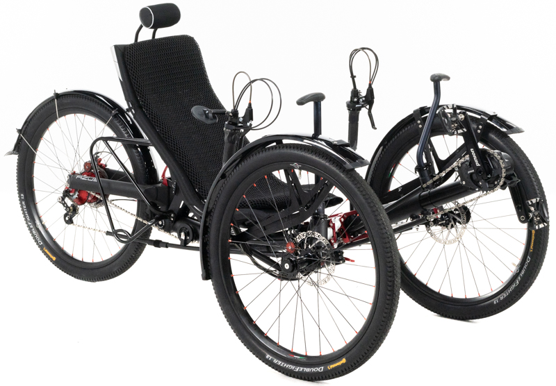 Azub Ti-FLY X Full Suspension Recumbent Trike