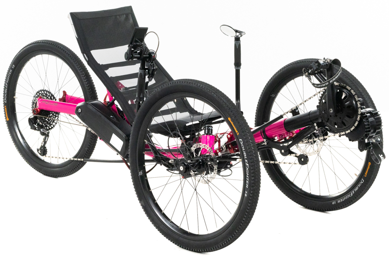 Azub Ti-FLY X Full Suspension Recumbent Trike