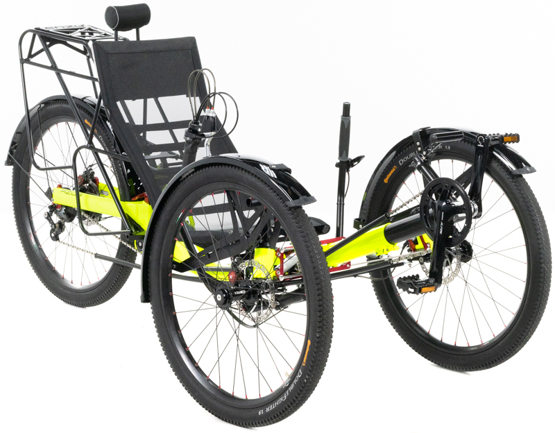 Azub Ti-FLY X Full Suspension Recumbent Trike