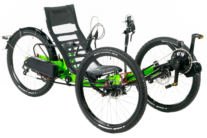 Azub Ti-FLY X Full Suspension Recumbent Trike