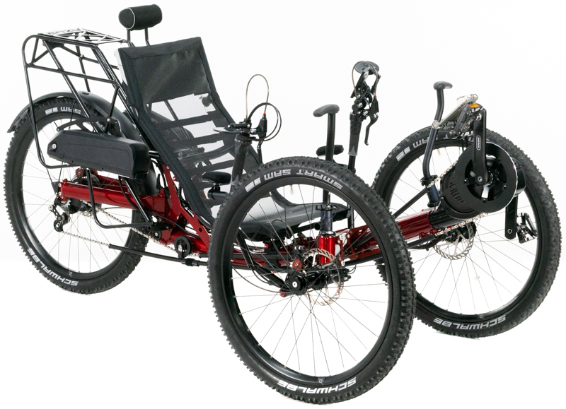 Azub Ti-FLY X Full Suspension Recumbent Trike