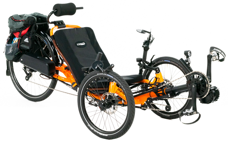 Catrike Dumont Full Suspension Folding Trike