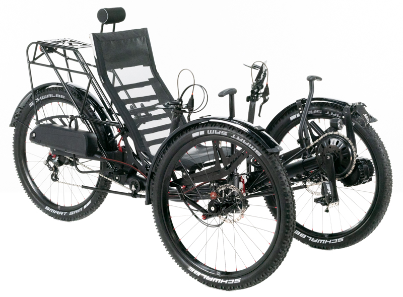 Azub Ti-FLY X Full Suspension Recumbent Trike