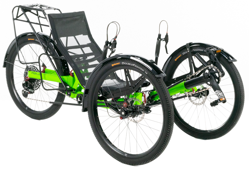 Azub Ti-FLY X Full Suspension Recumbent Trike