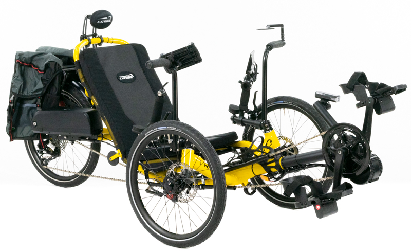 Catrike Trail Folding Recumbent Trike