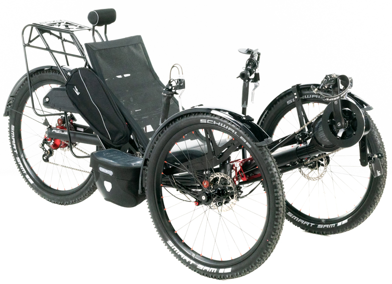 Azub Ti-FLY X Full Suspension Recumbent Trike