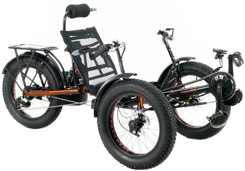  SunSeeker Fat Tad CXS Full Suspension Tadpole Recumbent Trike