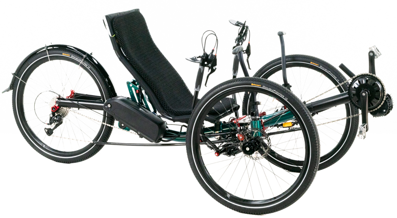 Azub Ti-FLY X Full Suspension Recumbent Trike