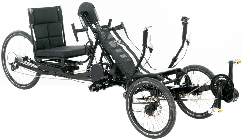 Kim's Bengal Black UT Custom T2 Tandem Trike