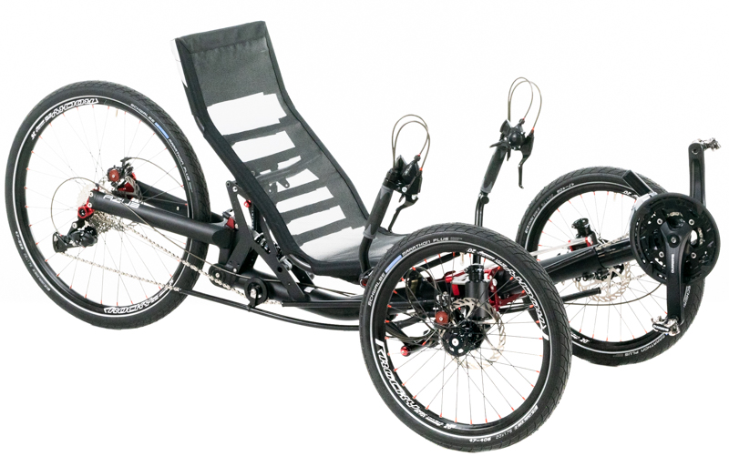Azub Ti-FLY 26 Full Suspension Recumbent Trike