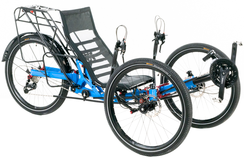 Azub Ti-FLY X Full Suspension Recumbent Trike