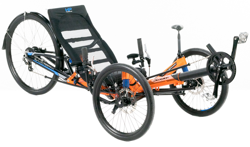 HP Velo Scorpion FS 26 Folding Trike