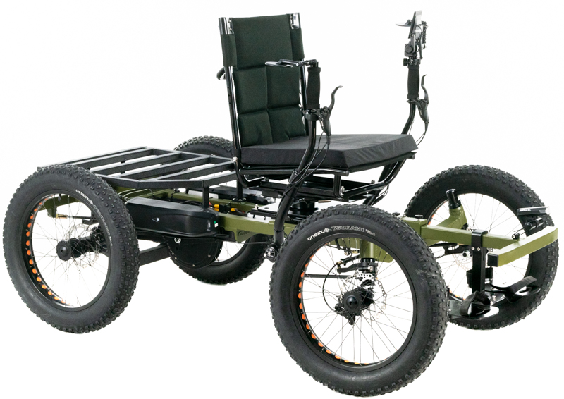 NOTAWHEELCHAIR RIG - Electric Suspension Quad