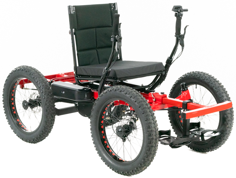 NOTAWHEELCHAIR RIG - Electric Suspension Quad