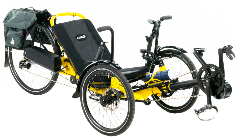 Catrike Dumont Full Suspension Folding Trike