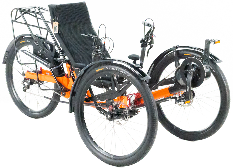 Azub Ti-FLY X Full Suspension Recumbent Trike