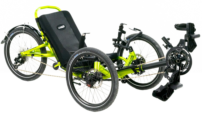 Catrike Trail Folding Recumbent Trike