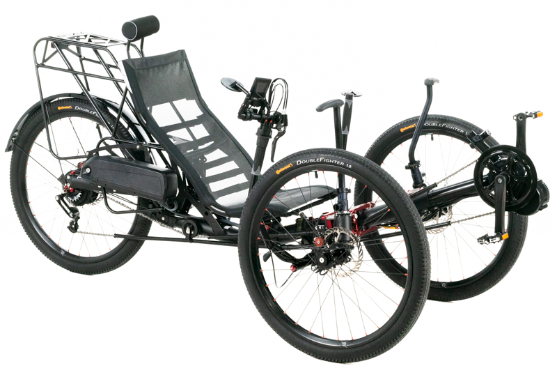 Azub Ti-FLY X Full Suspension Recumbent Trike