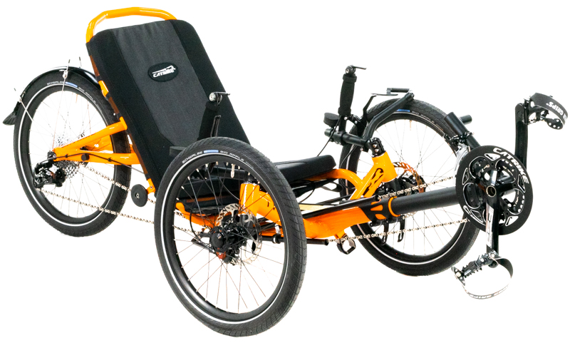 Catrike Trail Folding Recumbent Trike