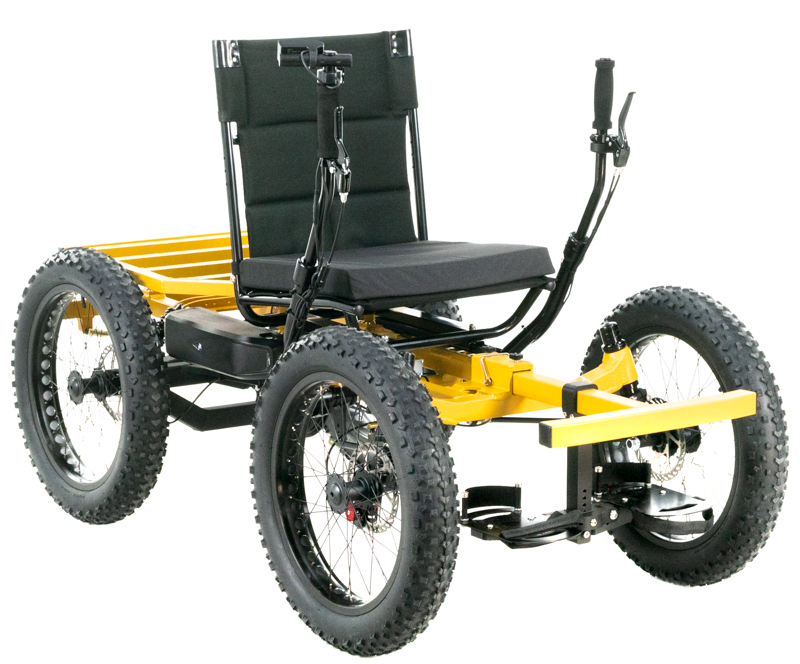 NOTAWHEELCHAIR RIG - Electric Suspension Quad