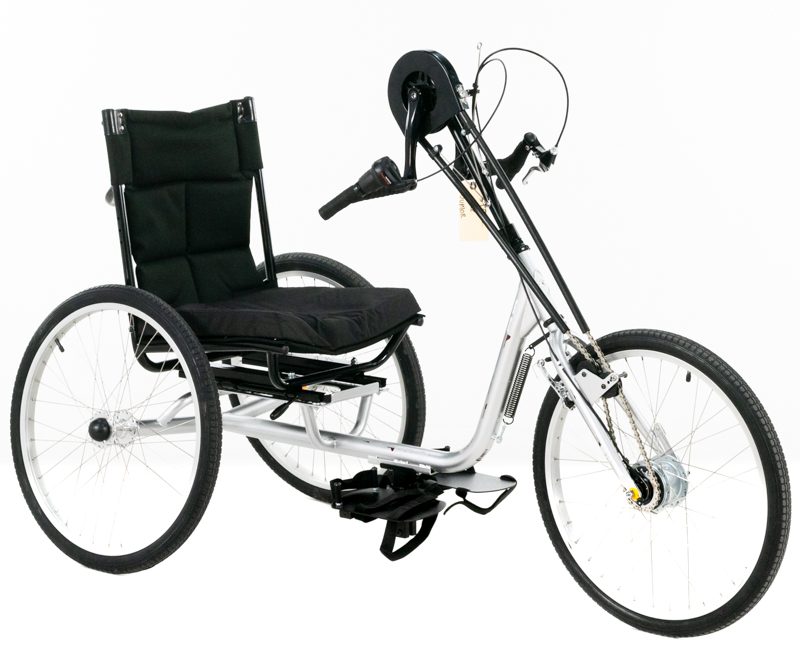 Troy's Factory Silver HT-3 Handcycle