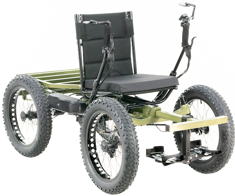 NOTAWHEELCHAIR RIG - Electric Suspension Quad