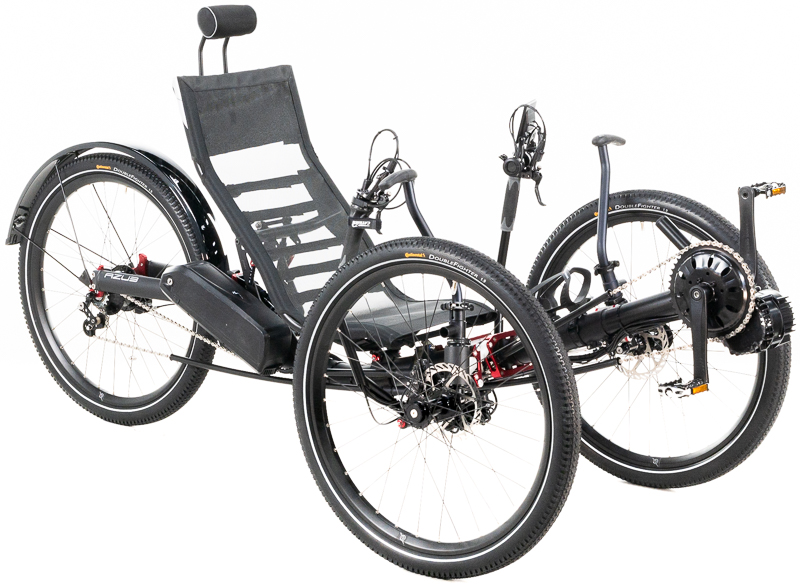 Azub Ti-FLY X Full Suspension Recumbent Trike